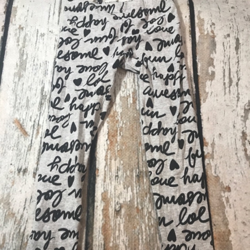 Fab Kids Writing Leggings